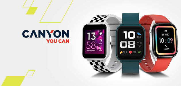 Canyon introduced a new lineup of fully functional smartwatches the Chatter SW-58