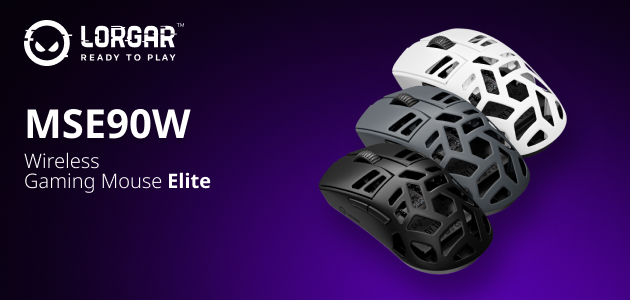 LORGAR Expands Elite Gaming Range with the MSE90W Wireless Mouse